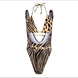 Wild Cat one piece swimsuit